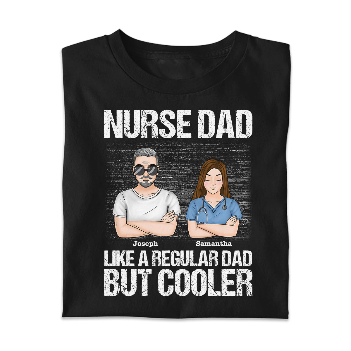 Cooler Dad - Personalized Custom T-shirt