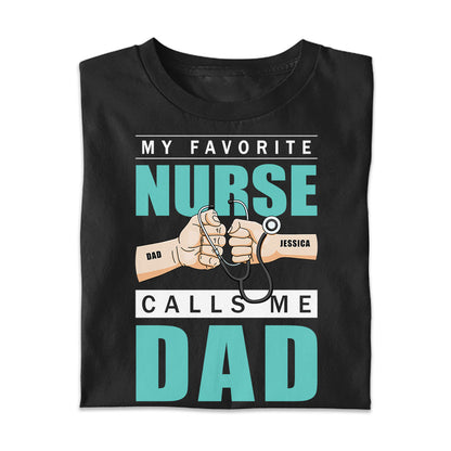 Favorite Nurse - Personalized Custom T-shirt