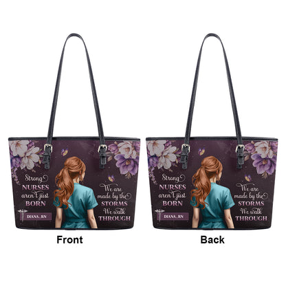 personalized custom nurse tote bag