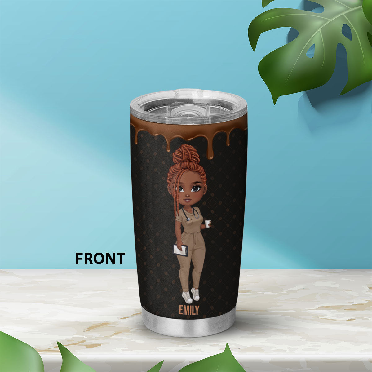 First I Drink - Personalized Custom Tumbler