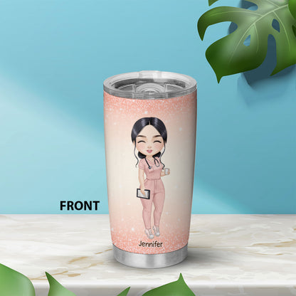 Become A Nurse - Personalized Custom Tumbler