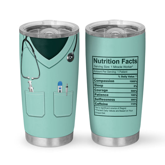 Nursing Facts - Personalized Custom Tumbler