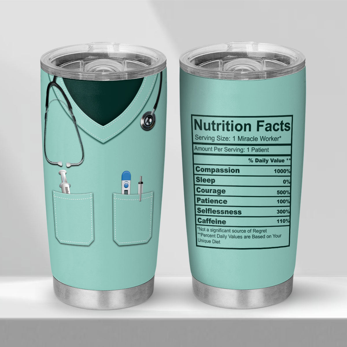 Nursing Facts - Personalized Custom Tumbler