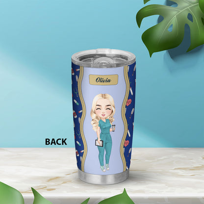 Elegant Nurse - Personalized Custom Tumbler