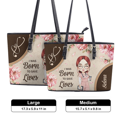 personalized custom nurse tote bag