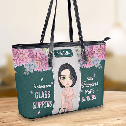 personalized custom nurse tote bag