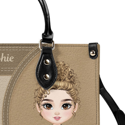 Neutral Nurse - Personalized Custom Leather Handbag