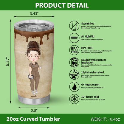 Drink Coffee & Save Lives - Personalized Custom Tumbler