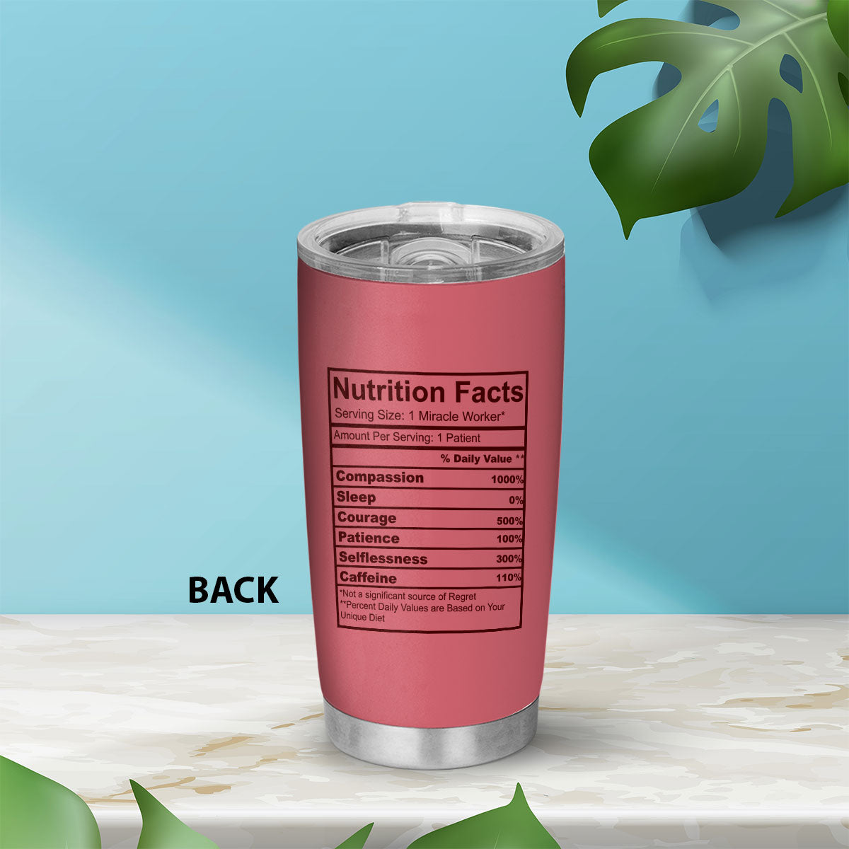 Nursing Facts - Personalized Custom Tumbler