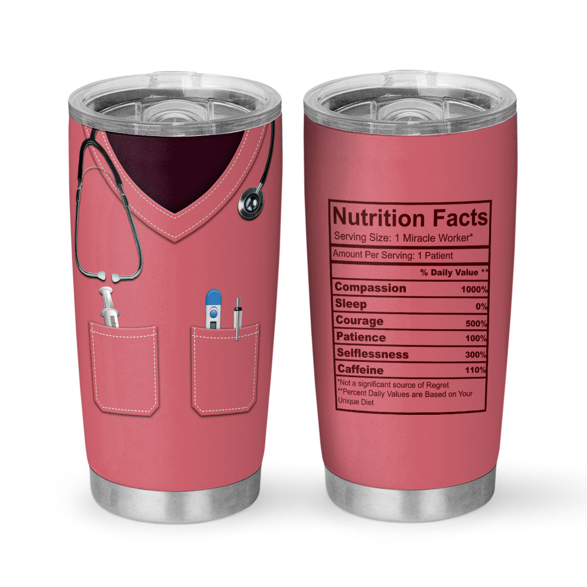 Nursing Facts - Personalized Custom Tumbler