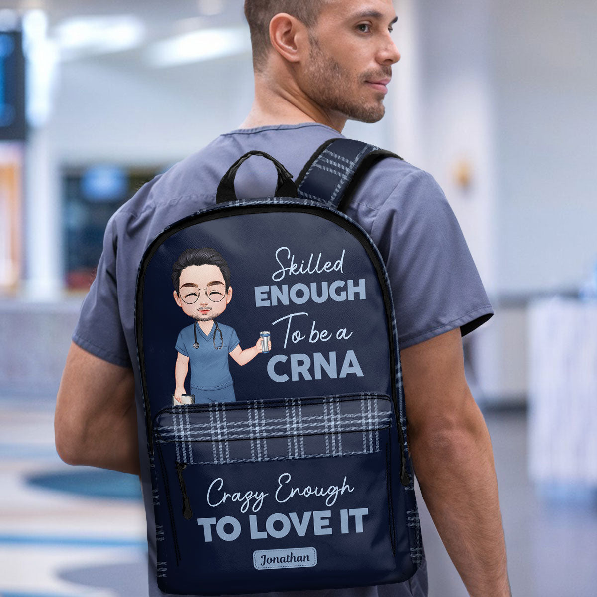 Skilled Nurses - Personalized Backpack