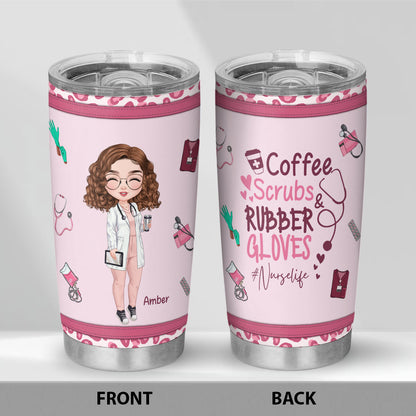 Coffee & Gloves - Personalized Custom Tumbler