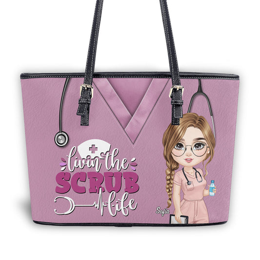 personalized custom nurse tote bag for work