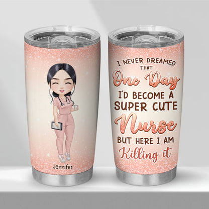 Become A Nurse - Personalized Custom Tumbler