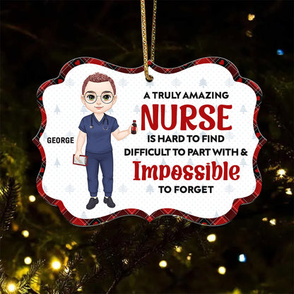 Superpower Nurse - Personalized Nurse Acrylic Ornament