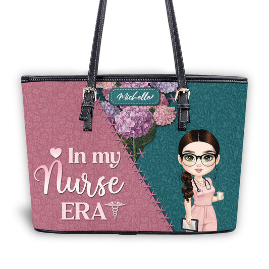 personalized custom nurse tote bag