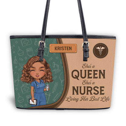 personalized custom nurse tote bag