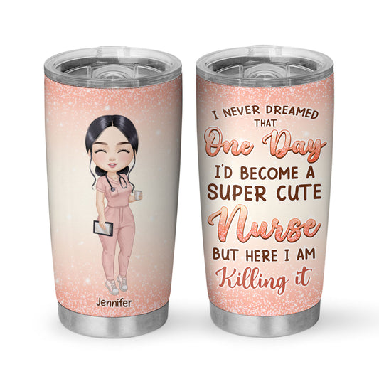 Become A Nurse - Personalized Custom Tumbler