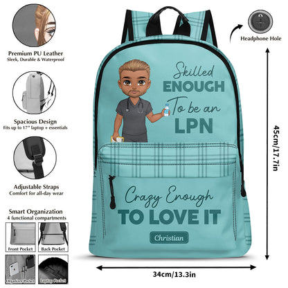 Skilled Nurses - Personalized Backpack