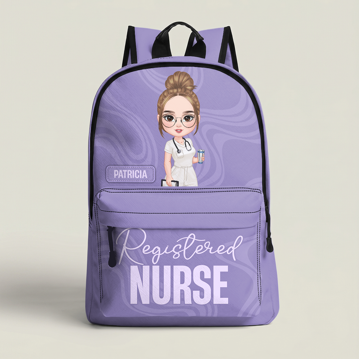 Basic Nurse - Personalized Backpack