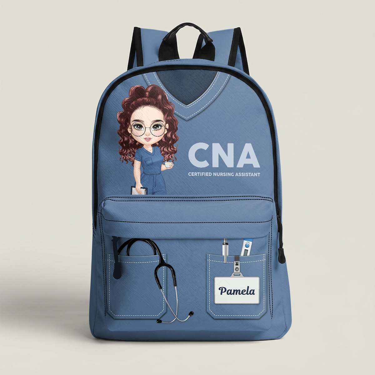 Cool Nurse Uniform - Personalized Backpack