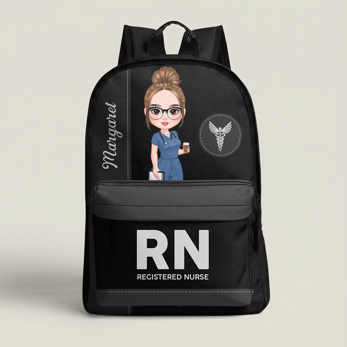 Elegant Nurse Life - Personalized Backpack