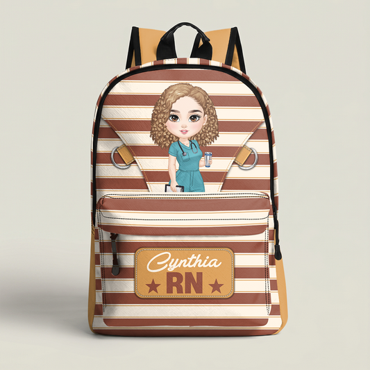 Nurse Summer Vibe - Personalized Backpack