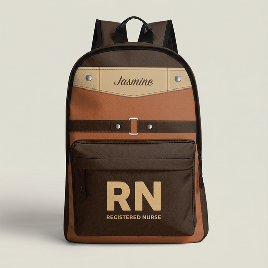 Simple Nurse Life - Personalized Backpack
