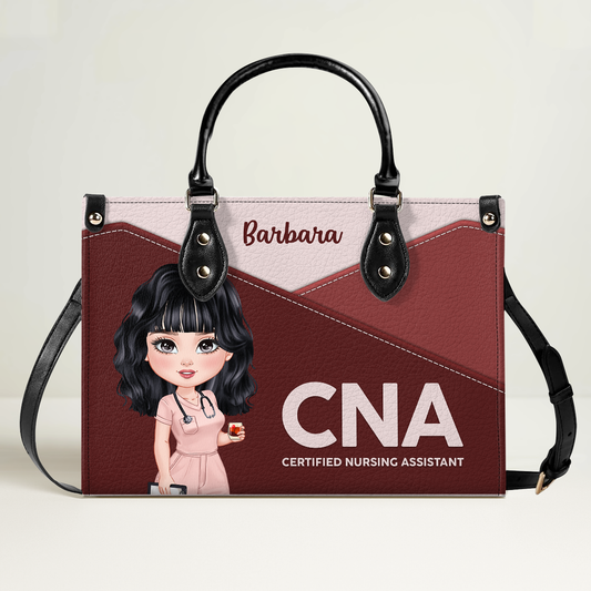 Incredibly Perfect Nurse - Personalized Custom Leather Handbag