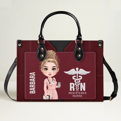 Legend Nurse - Personalized Custom Leather Handbag